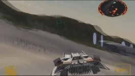 une photo d'Ã©cran de Star Wars - Rogue Leader sur Nintendo Gamecube